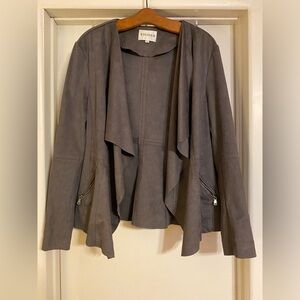 Vigoss grey open front jacket
